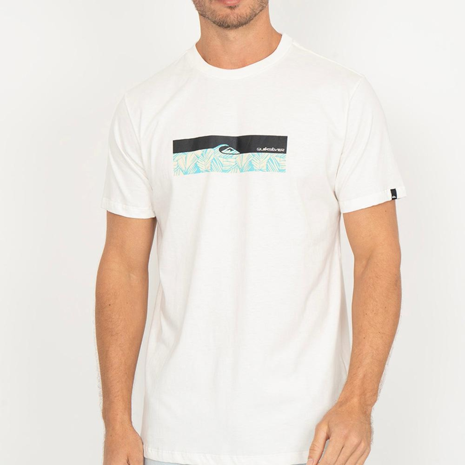 Camiseta Quiksilver Box Holmes WT26 - Masculina - Foto 1