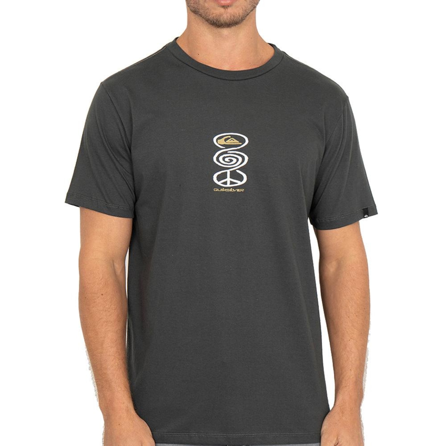 Camiseta Quiksilver Harmony Spiral WT26 Masculina - Foto 1