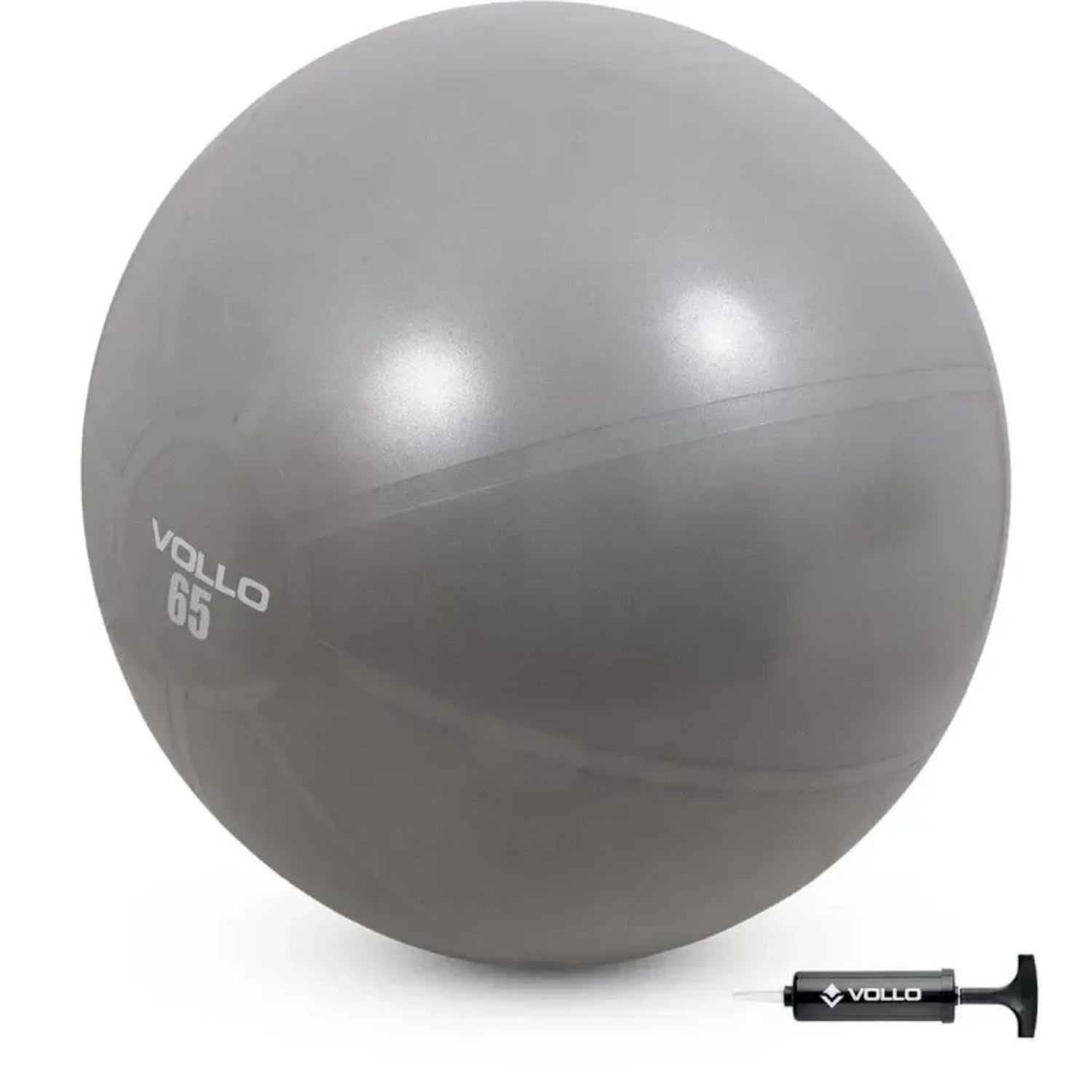 Bola Suíça 65cm para Pilates e Yoga Vollo Gym Ball - Foto 1