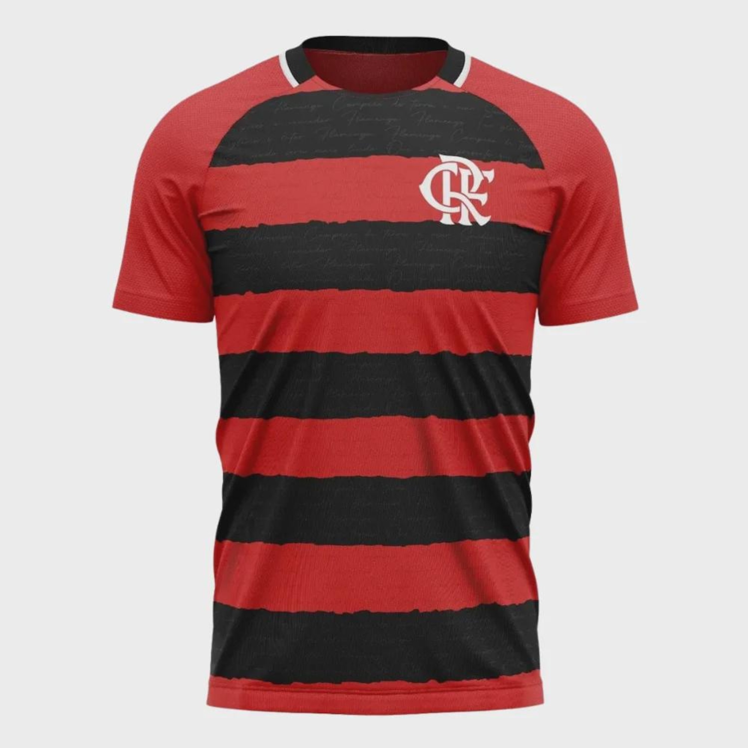 Camiseta do Flamengo Manto Raglan86 - Masculina - Foto 1