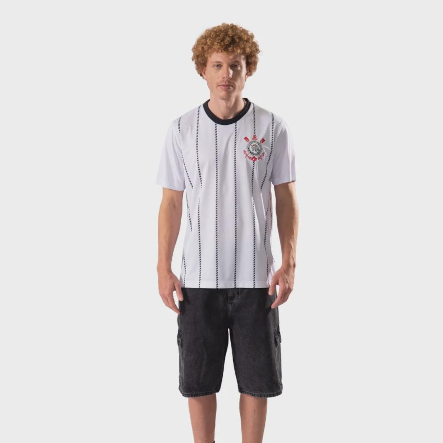 Camiseta do Corinthians Povo - Masculina - Foto 1