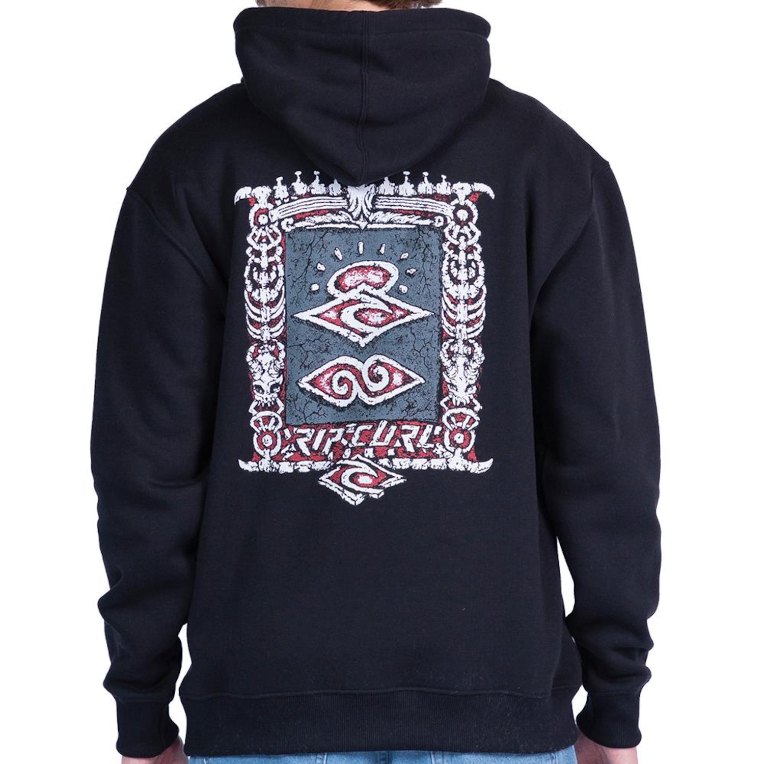Moletom Masculino Rip Curl Canguru Disorder Boneyards Hood WT26 - Foto 2