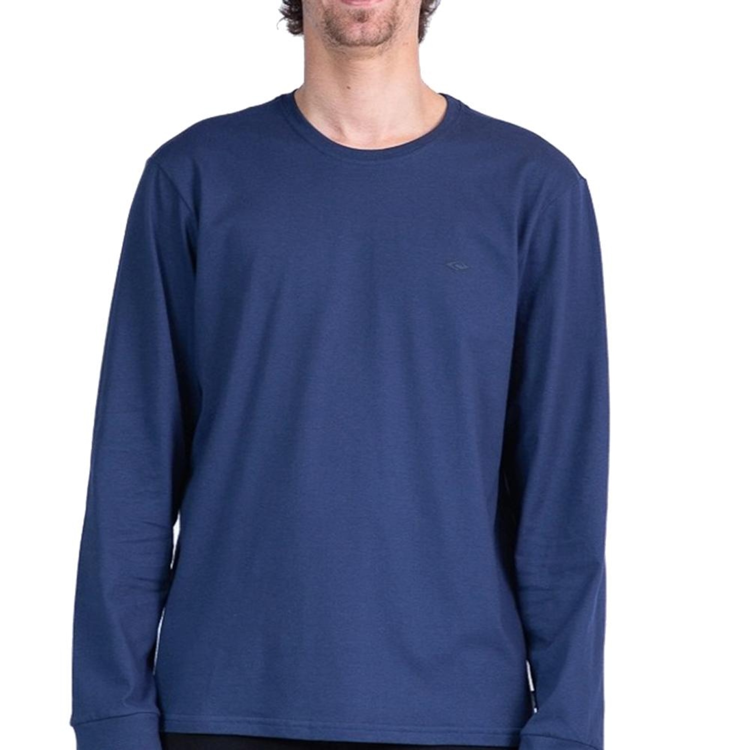 Camiseta Manga Longa Rip Curl Classic Surf WT26 Masculina - Foto 1