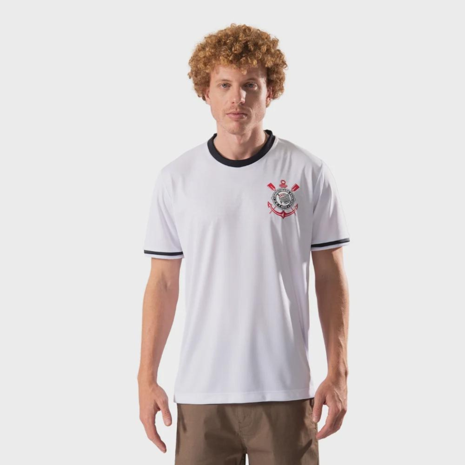 Camiseta do Corinthians Lumina - Masculina - Foto 1