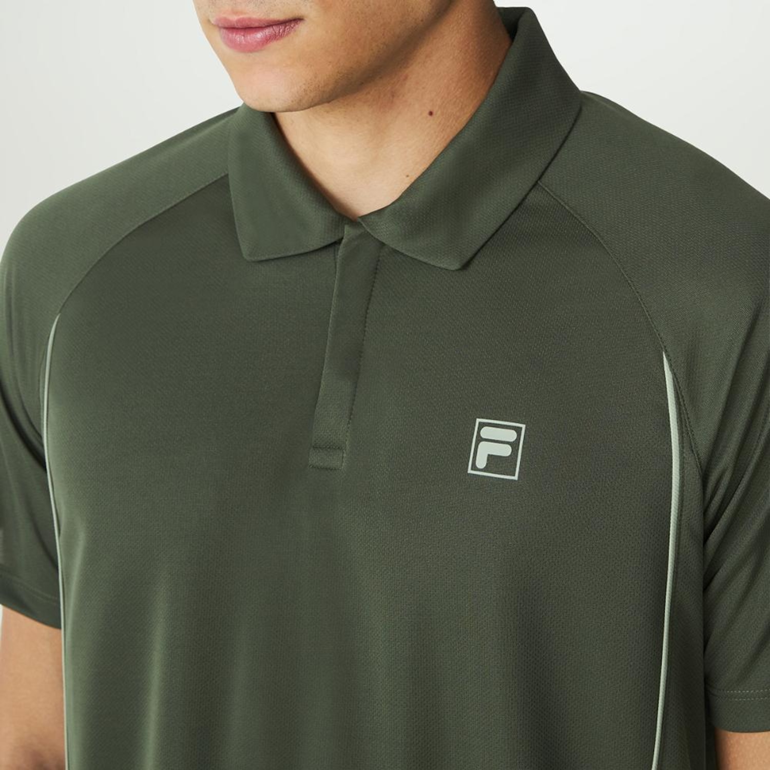 Camisa Polo Fila Match Masculina - Foto 4