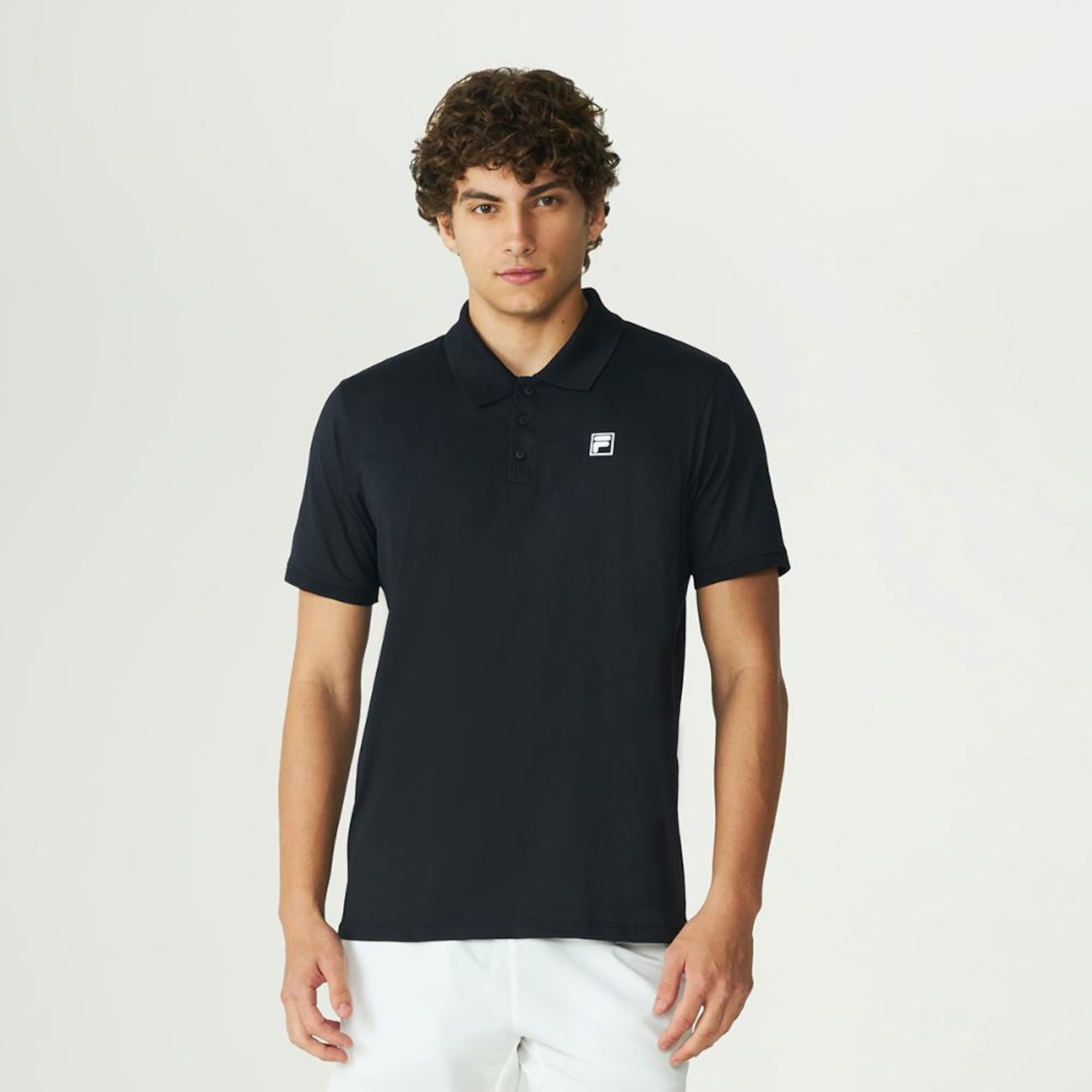 Camisa Polo Fila Court Ease Masculina - Foto 1
