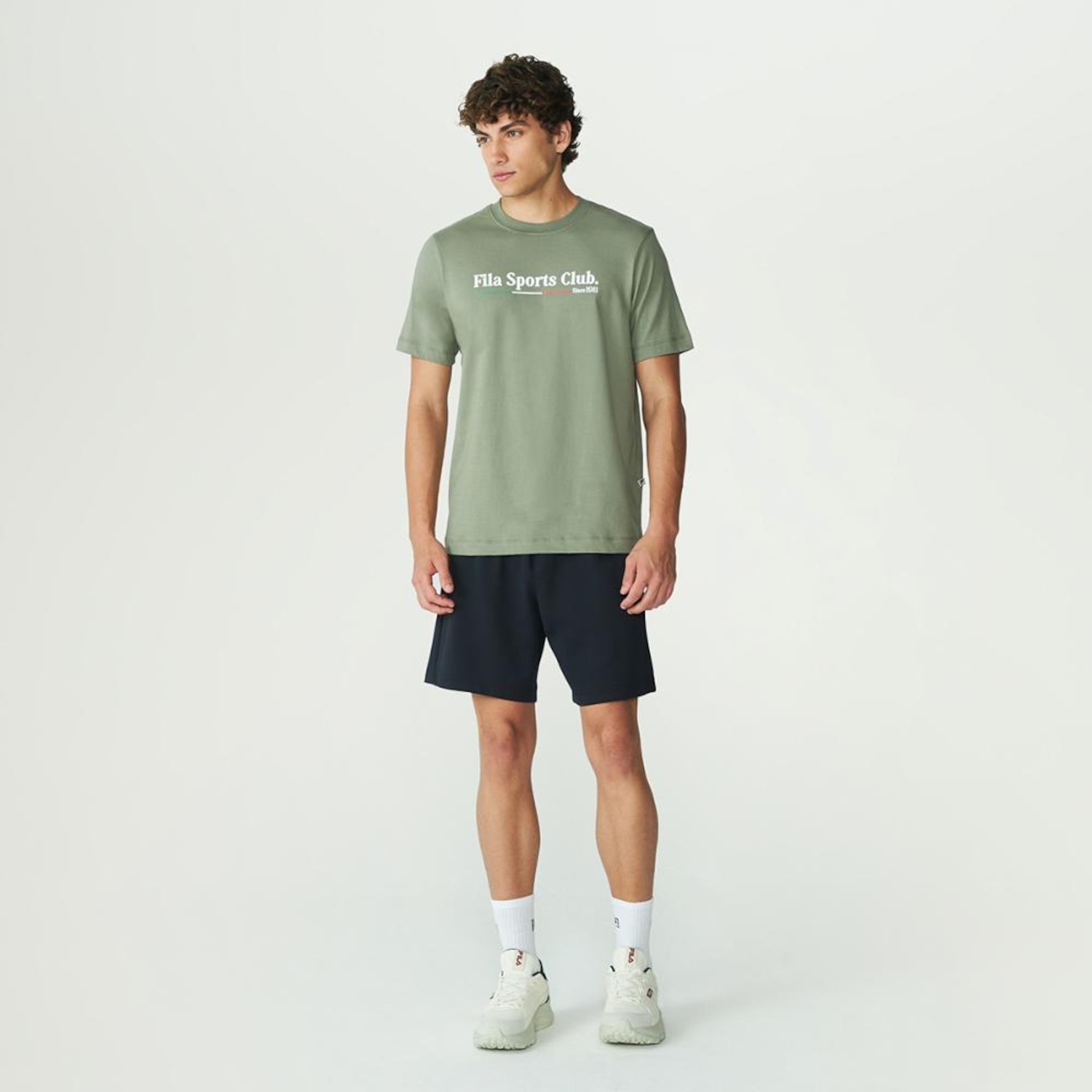 Camiseta Fila Regular Graphic Masculina - Foto 3
