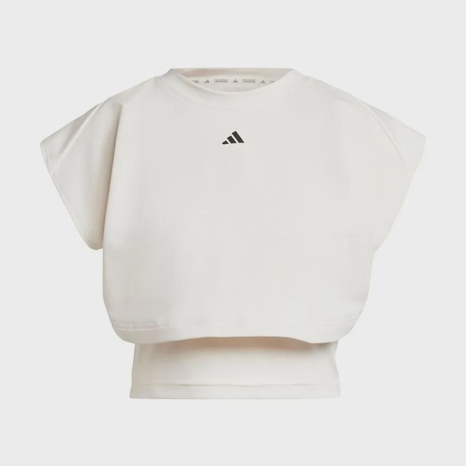 Camiseta Regata adidas Moletinho Power Boxy Feminina - Foto 4