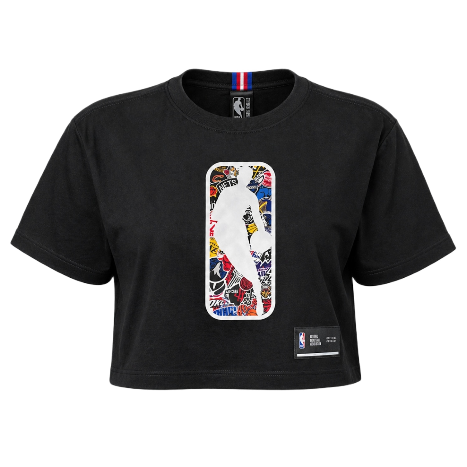 Camiseta Cropped NBA Essence - Feminino - Foto 1