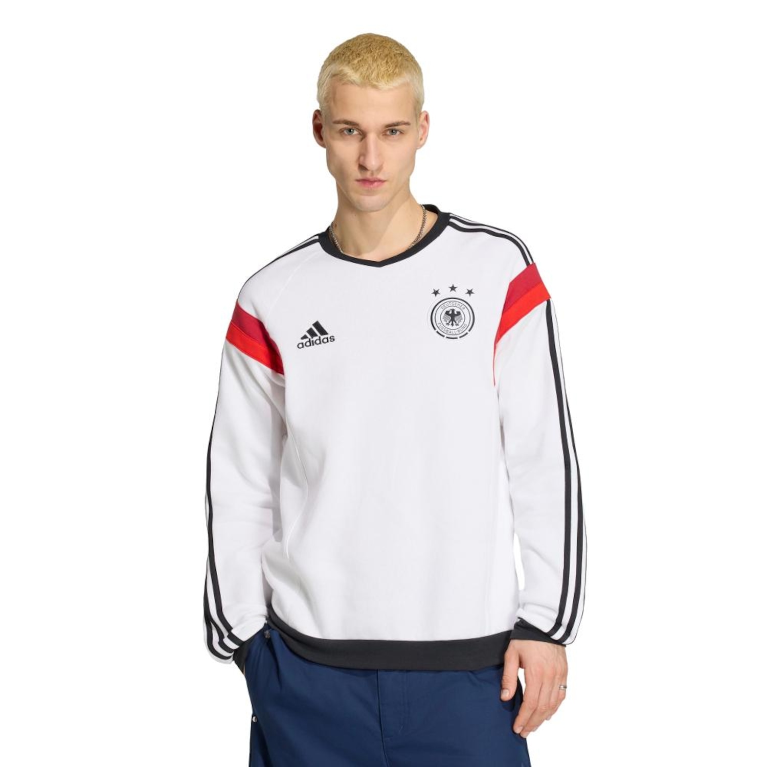 Blusão de Moletom Alemanha Crew 2014 adidas Masculino - Foto 2