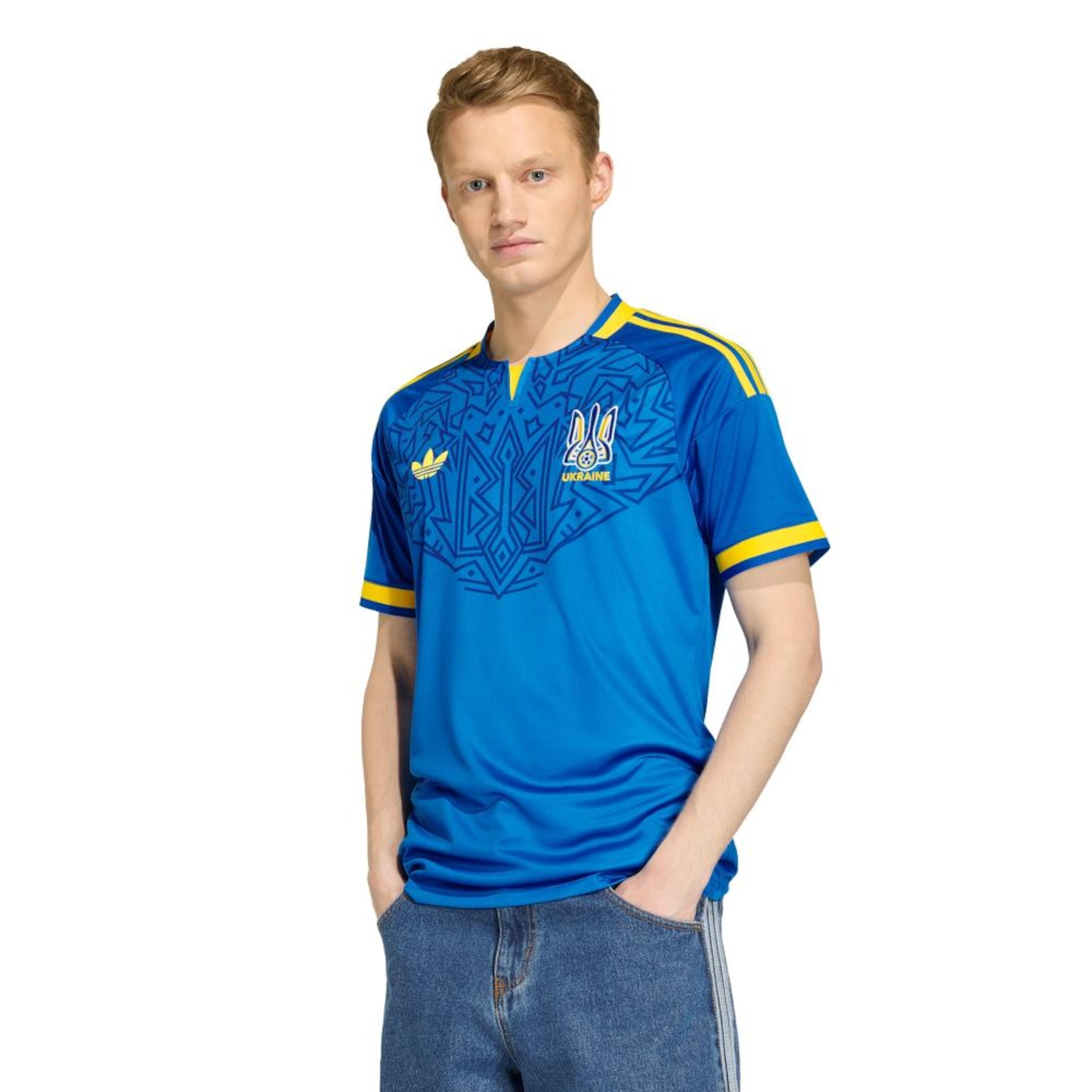 Camisa Ucrânia II 2026 adidas Masculina - Foto 1