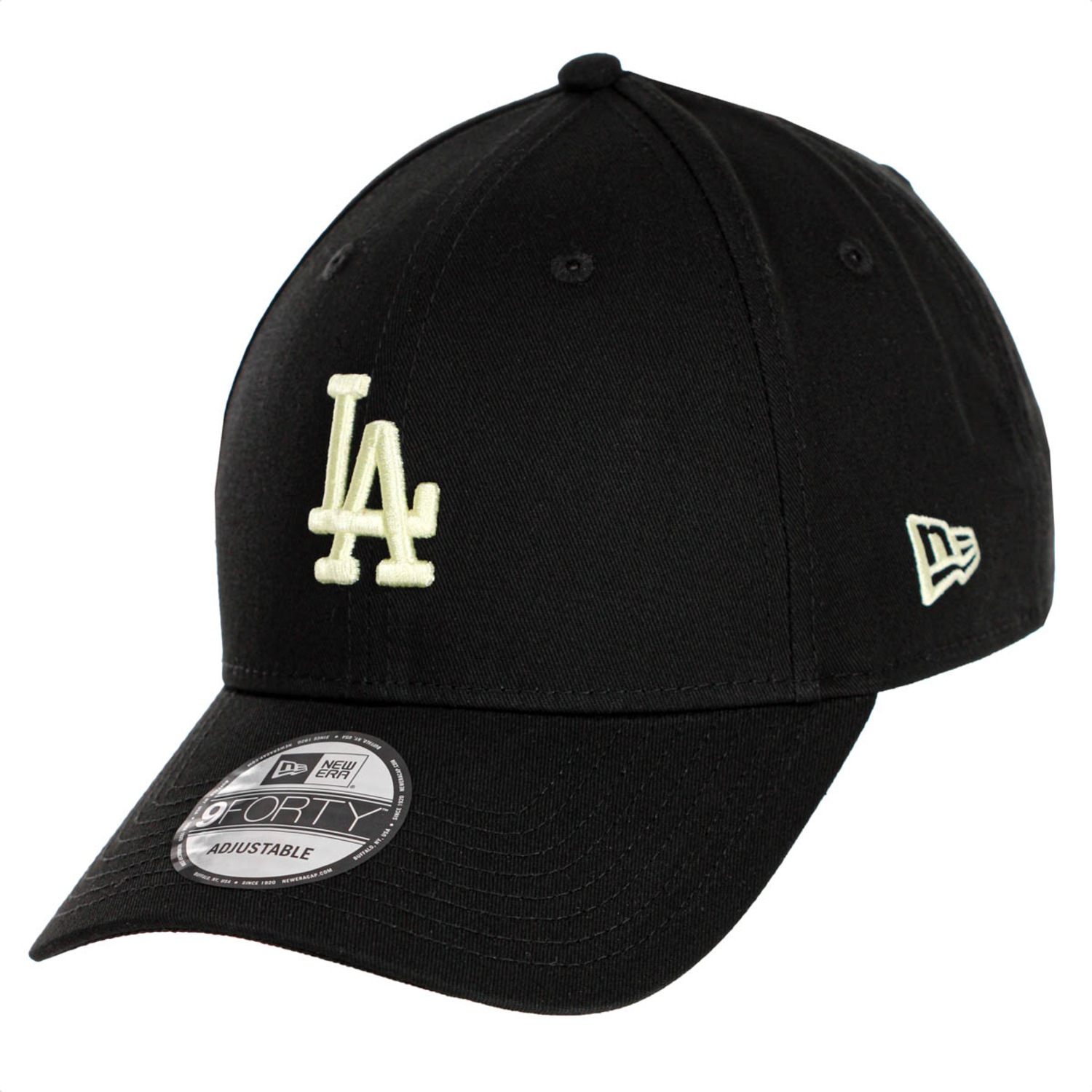 Boné Adulto New Era 9Forty Los Angeles Dodgers MLB Aba Curva - Foto 1