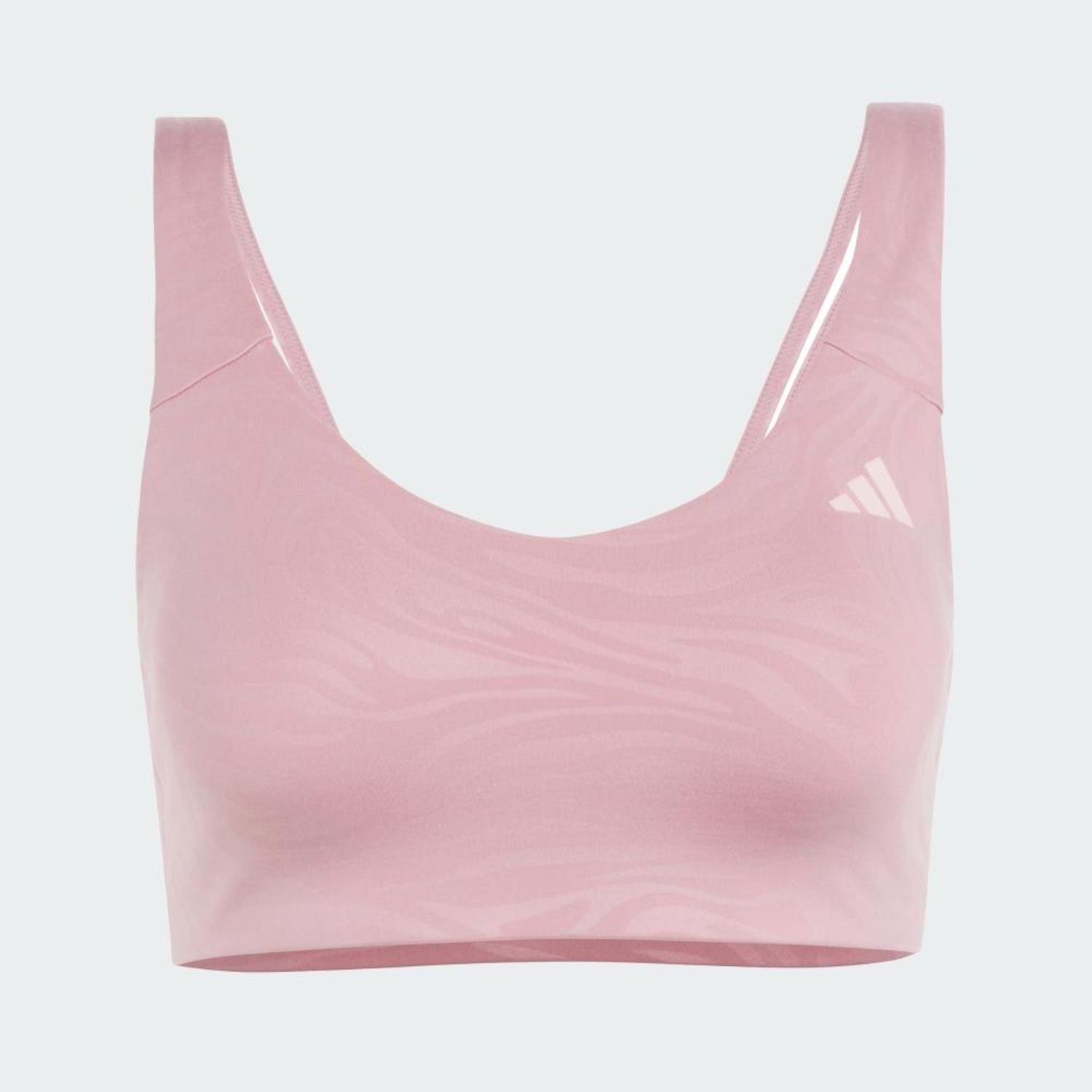 Top Esportivo Estampado Suporte Leve All Me Essentials adidas Feminino - Foto 2