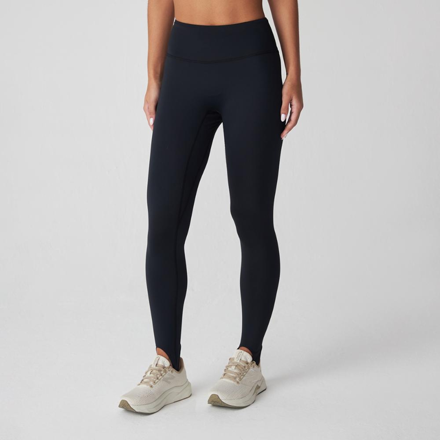 Calça Legging New Balance Sleek High Rise Stirrup Feminina - Foto 1