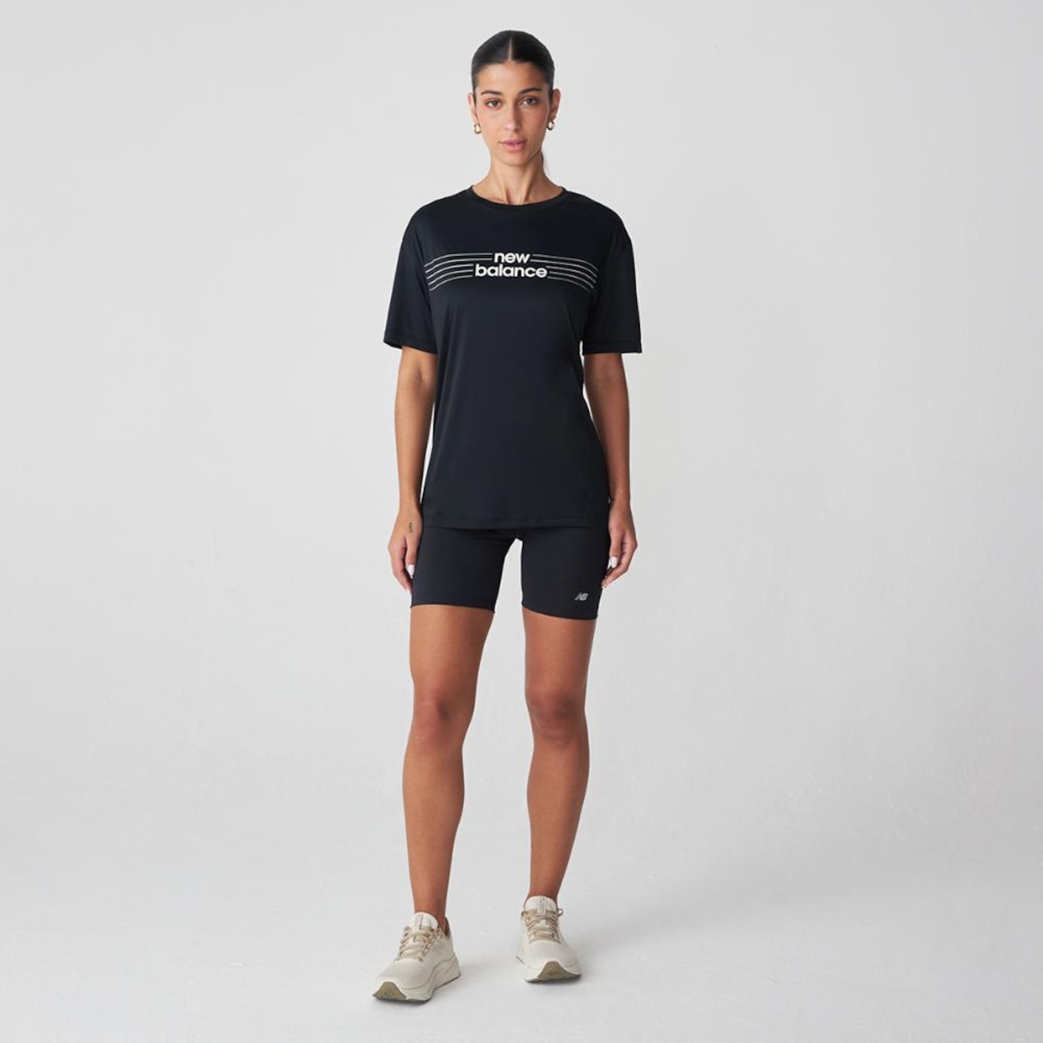 Camiseta New Balance Linear Performance Feminina - Foto 3
