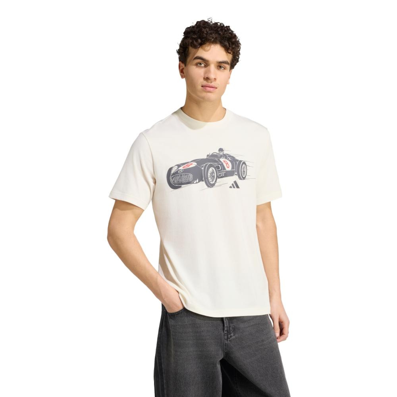 Camiseta adidas Mercedes-AMG  Petronas F1 Masculina - Foto 1