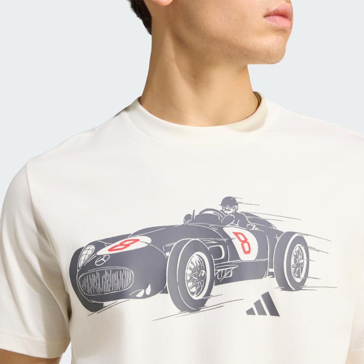 Camiseta adidas Mercedes-AMG  Petronas F1 Masculina - Foto 4