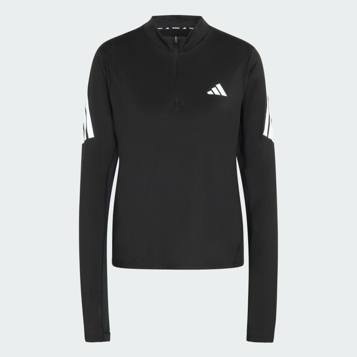 Top com Zíper meia Altura adidas adi365 Iconic Running Feminino - Foto 2