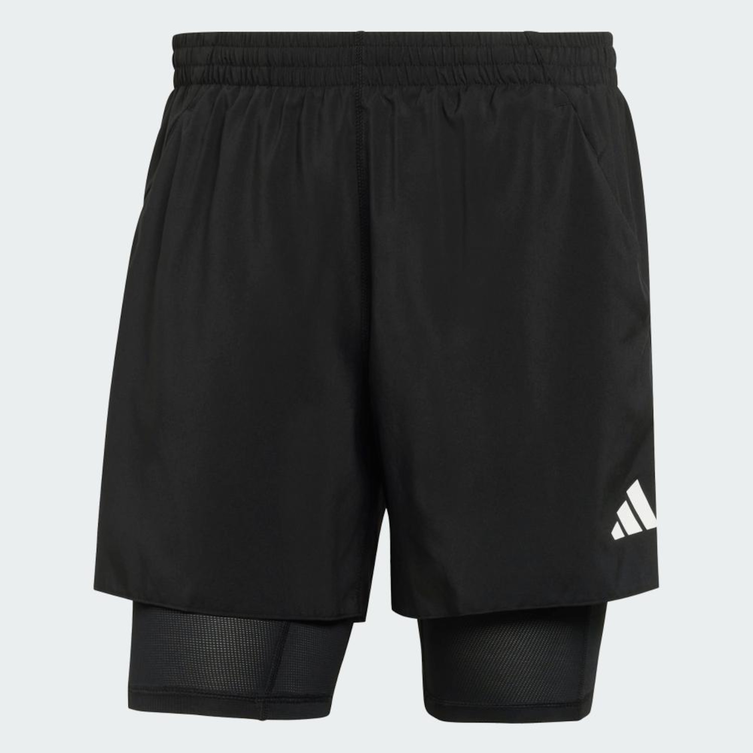 Short 2em1 adidas Adi365 Running Iconic Formotion 5 Bolsos Masculino - Foto 2