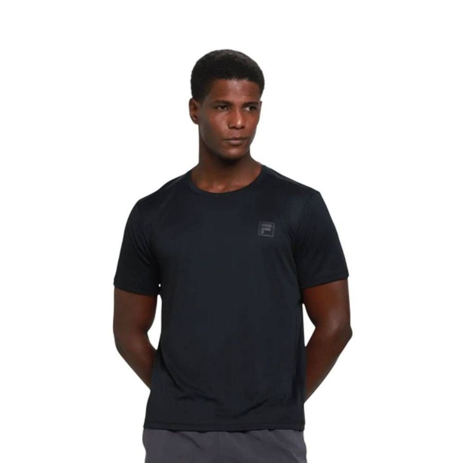 Camiseta Fila M/C Reflective Core Run Masculina - Foto 1