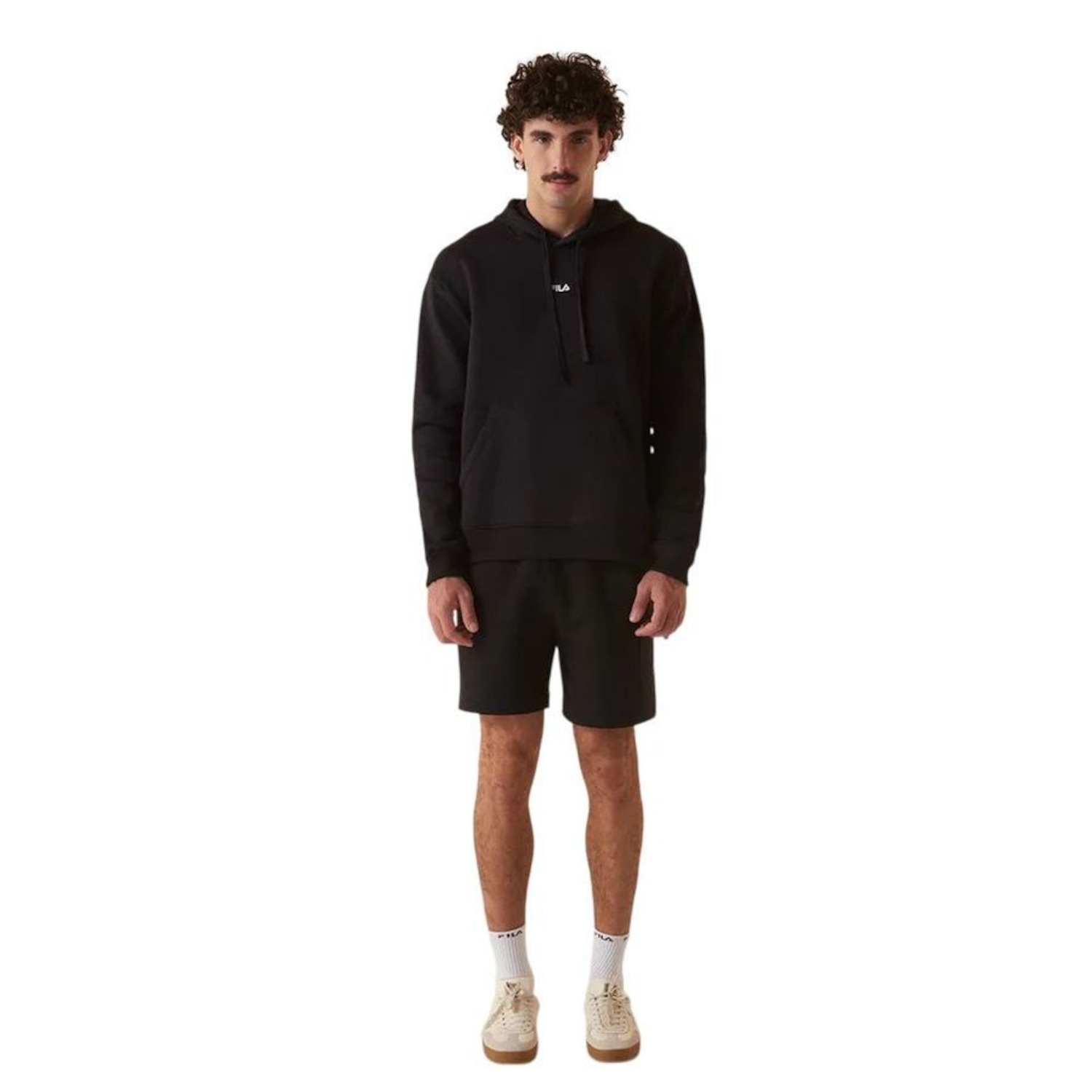Moletom Fila com Capuz Classic Winter - Masculino - Foto 3