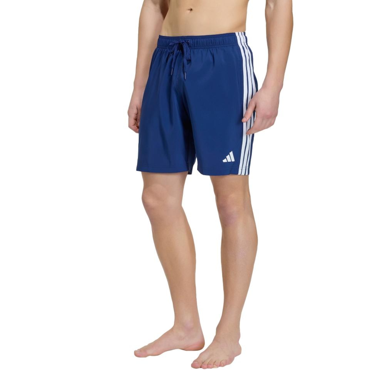 Short de Natação adidas Três Listras 13 Cm Masculino - Foto 1