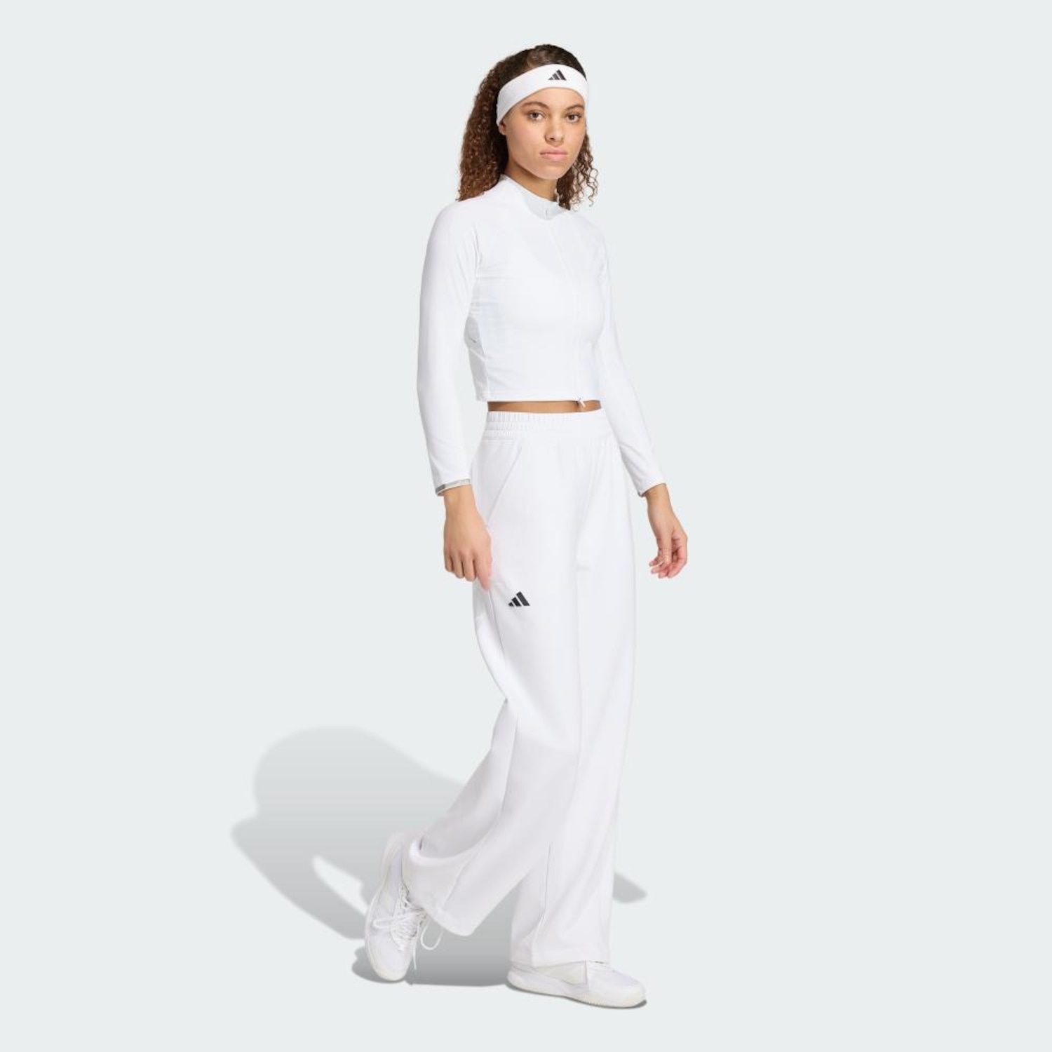 Blusão de Moletom de Manga Longa adidas Tennis Climacool Pro Feminino - Foto 4