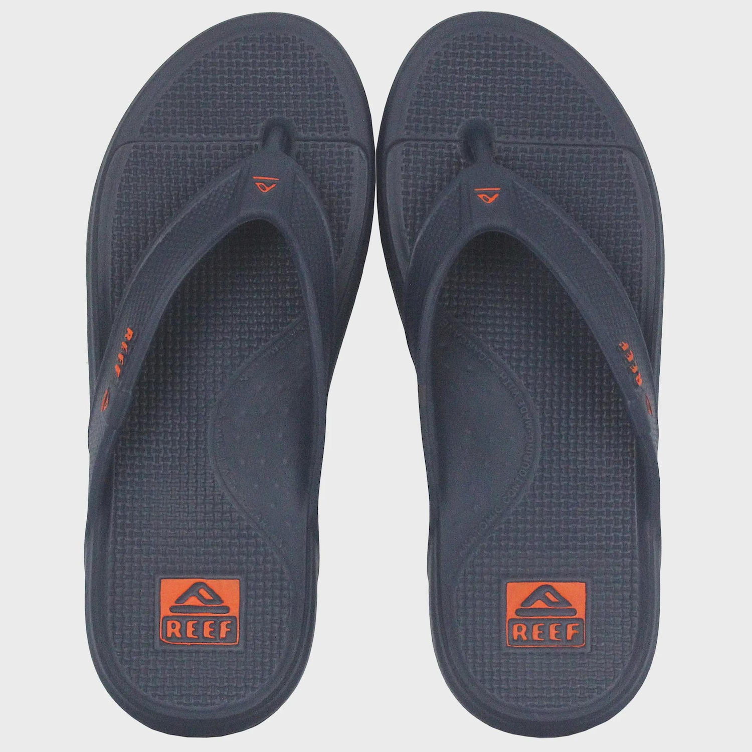 Chinelo Reef Oasis Navy Orange - Masculino - Foto 1