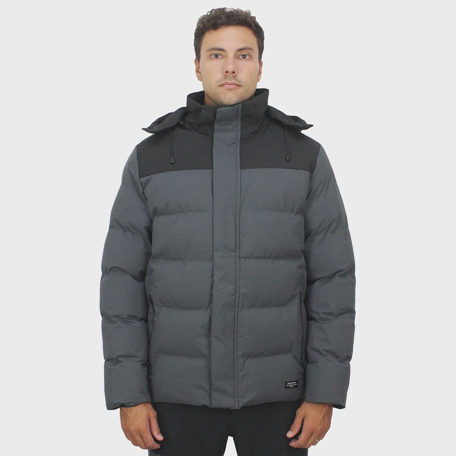 Jaqueta Masculina Rusty Stroop Dark Grey Importada - Foto 2