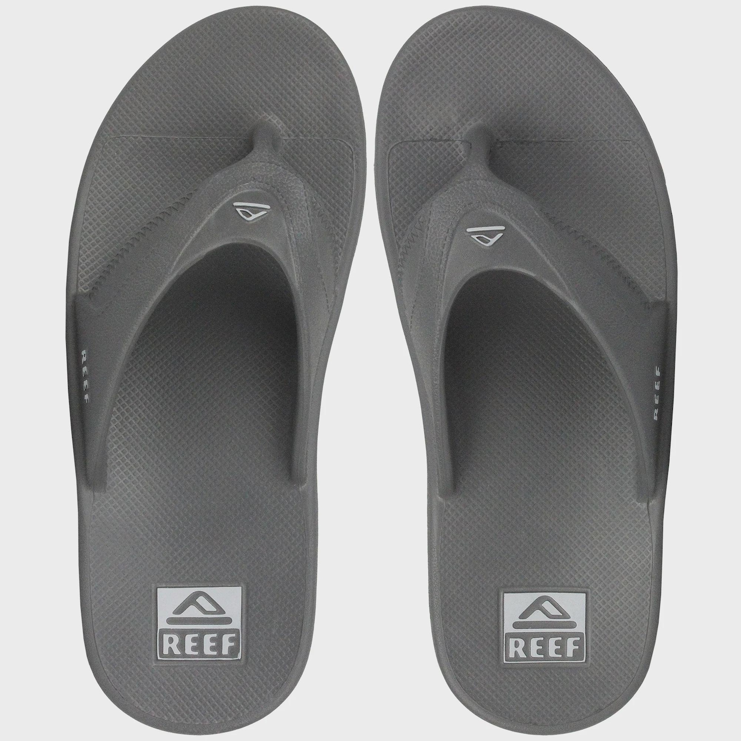 Chinelo Reef Fanning H2O Gray - Masculino - Foto 1