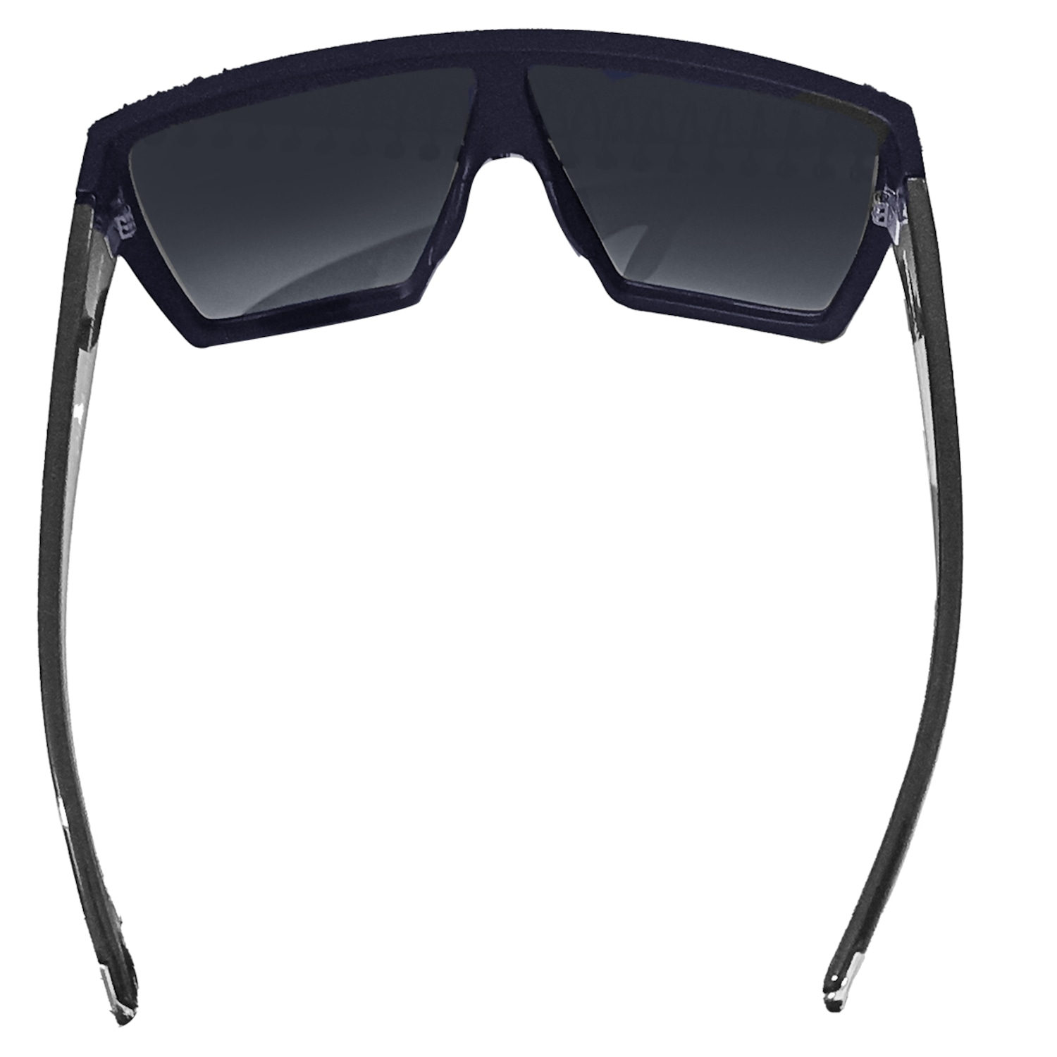 Óculos Unissex Evoke Bionic Alfa D01 Black Shine Blue Lente Grey Gradient - Foto 4