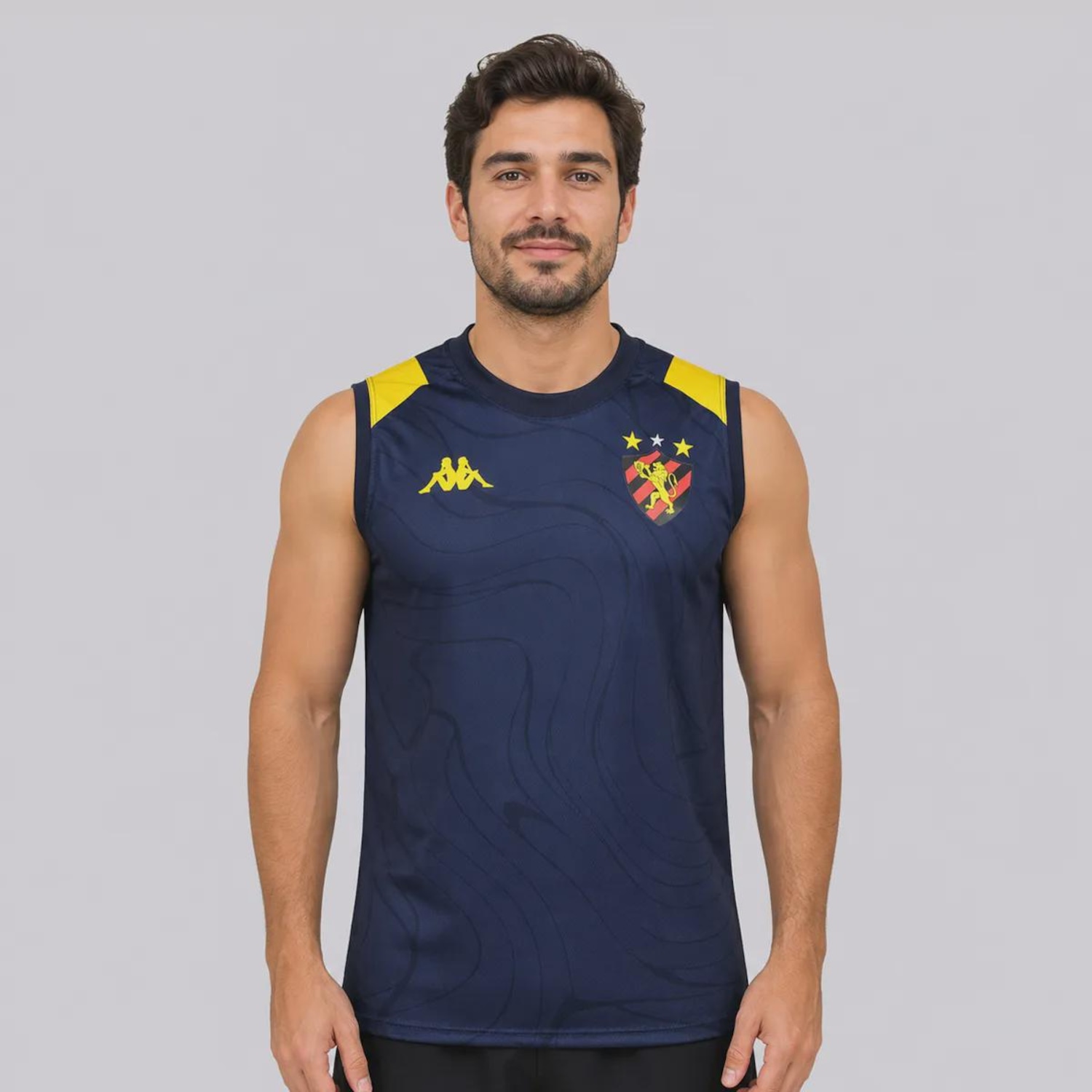 Camiseta Regata do Sport Recife Kappa Treino Goleiro 2026 - Masculina - Foto 1