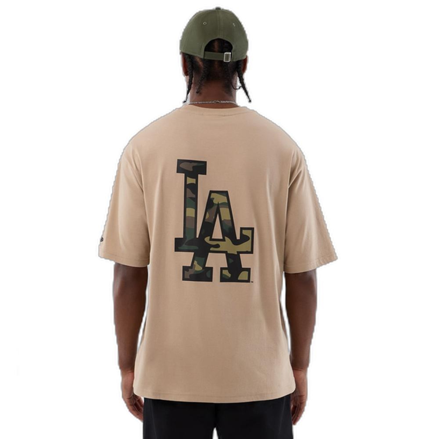 Camiseta New Era Regular Los Angeles Dodgers Masculina - Foto 4