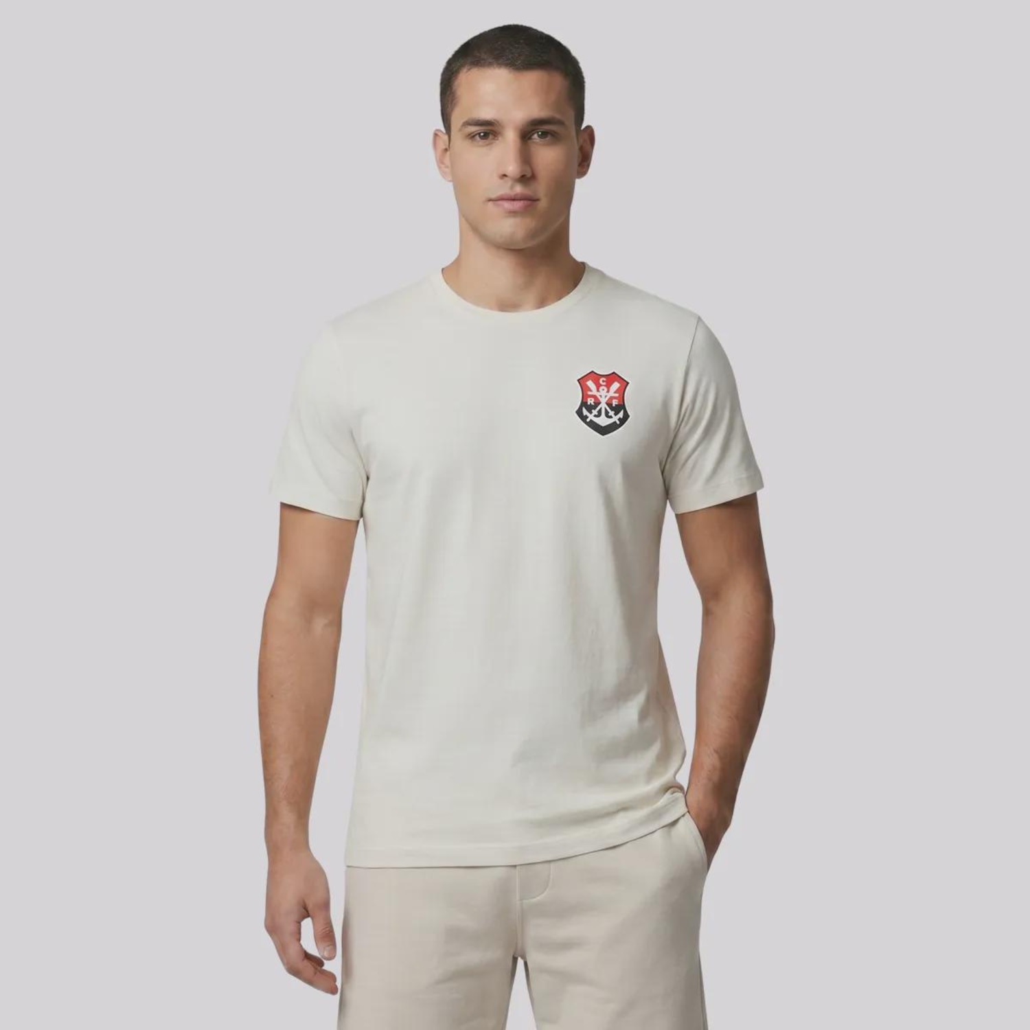 Camiseta Flamengo Voz Masculina - Foto 1