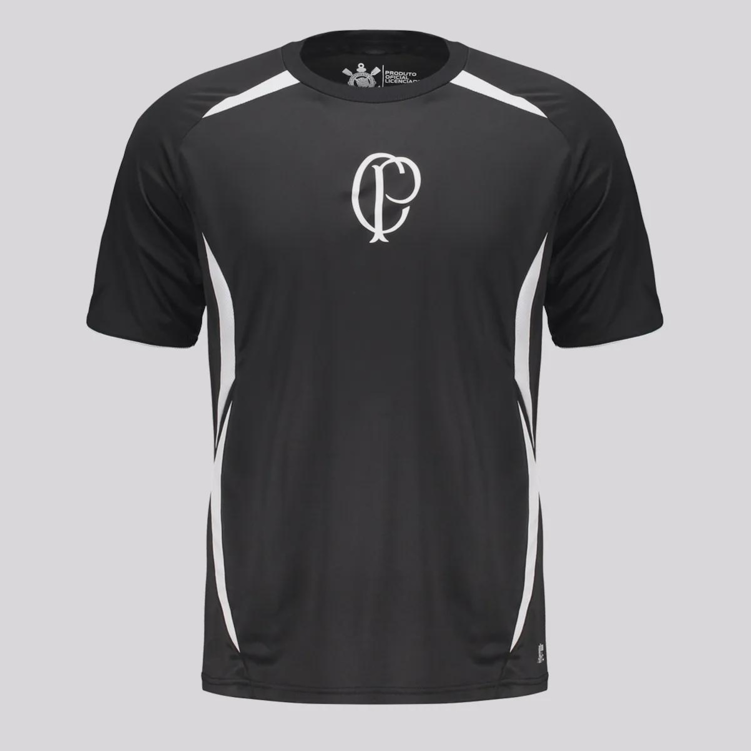 Camisa Corinthians Raglan SCCP Masculina - Foto 1