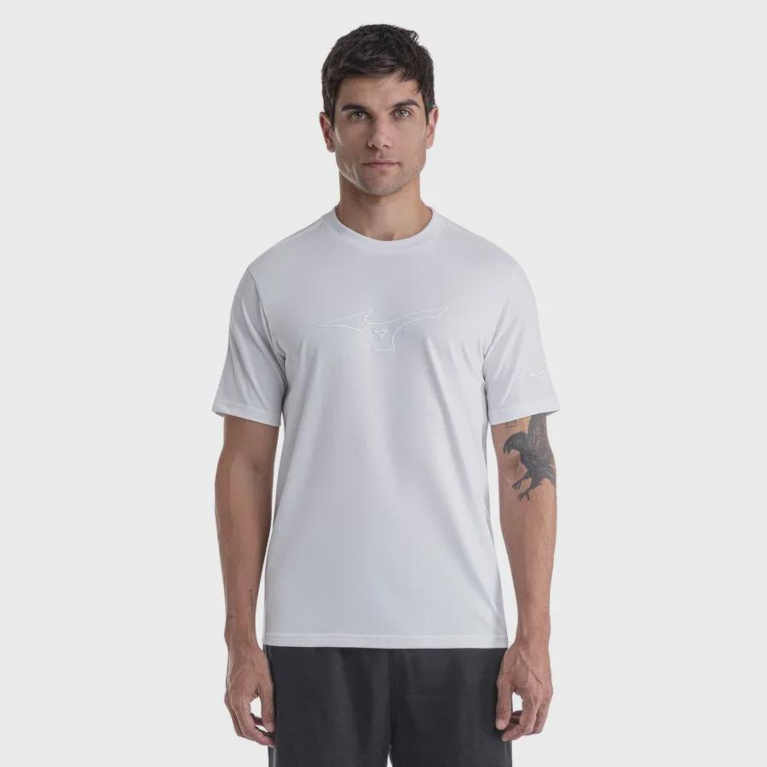 Camiseta Casual Mizuno Big Logo Masculina - Foto 1