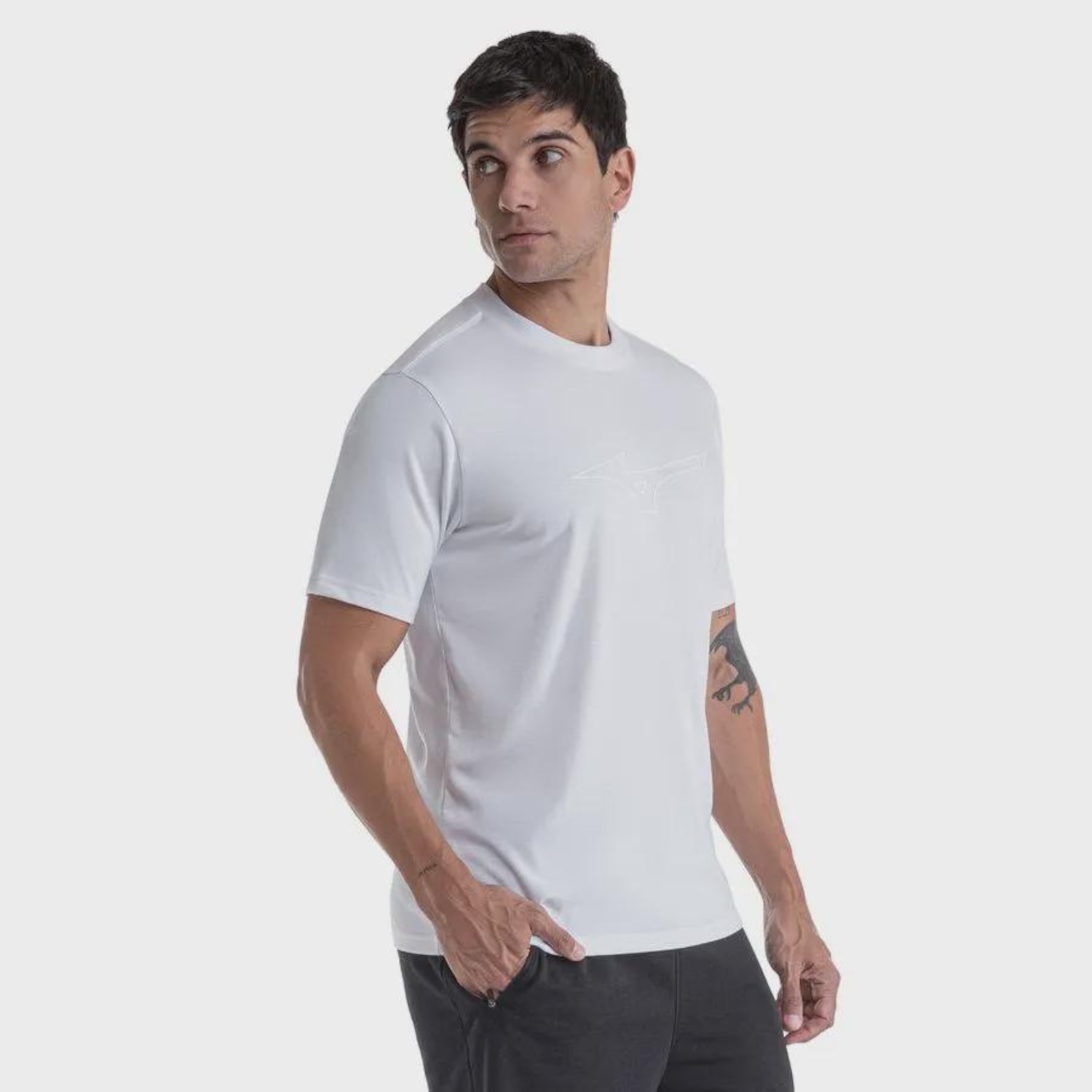 Camiseta Casual Mizuno Big Logo Masculina - Foto 2