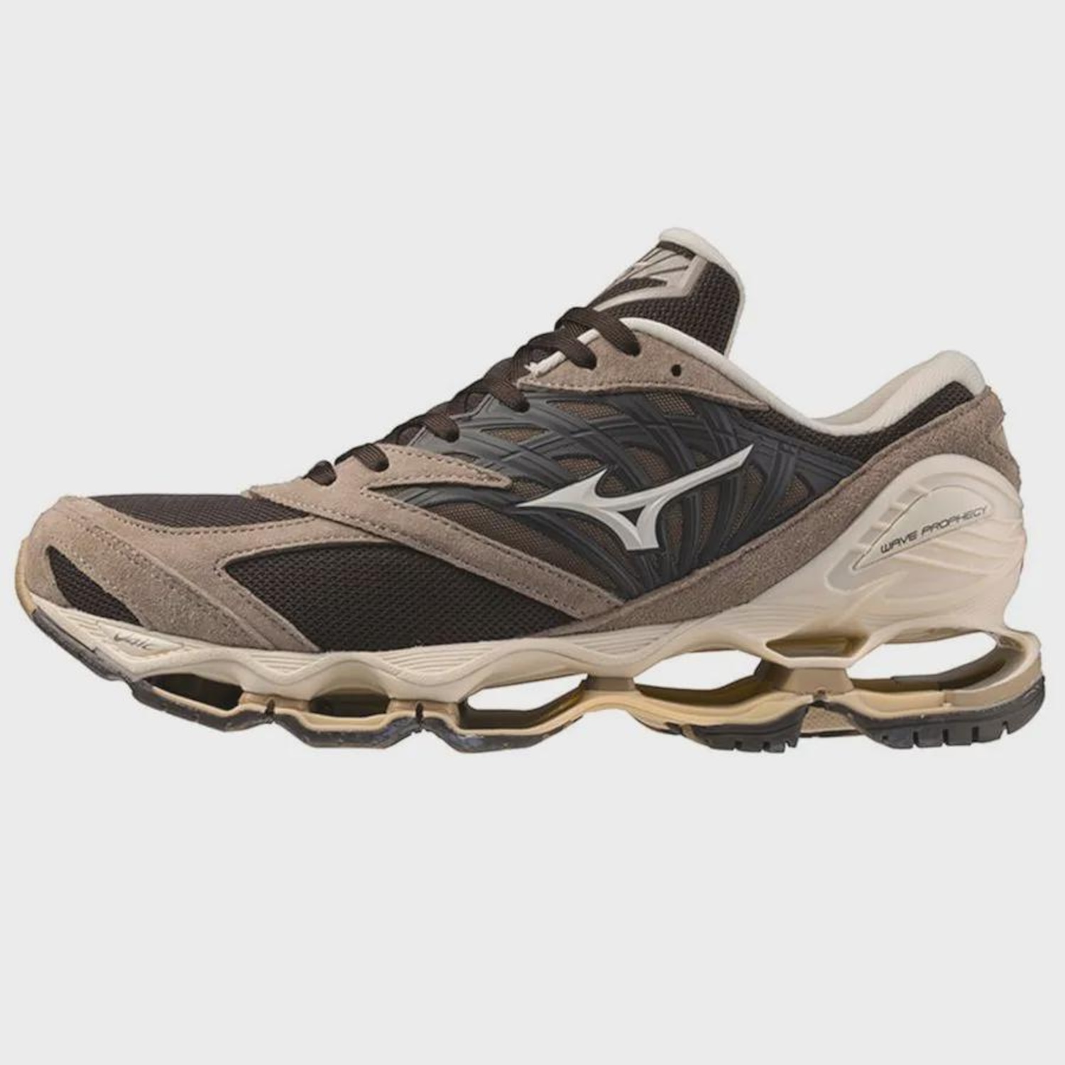 Tênis Unissex Casual Mizuno Wave Prophecy LS Suede - Foto 2
