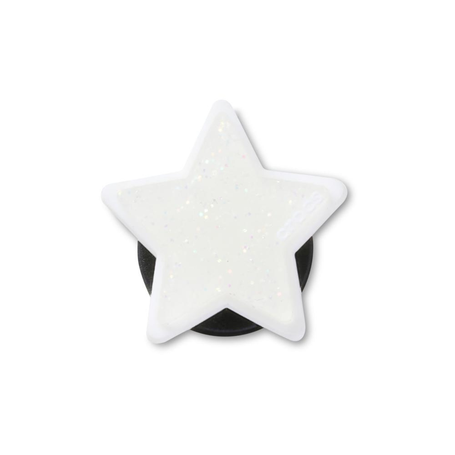 Jibbitz™ Estrela Brilhante De Prata Único - Unissex - Foto 1