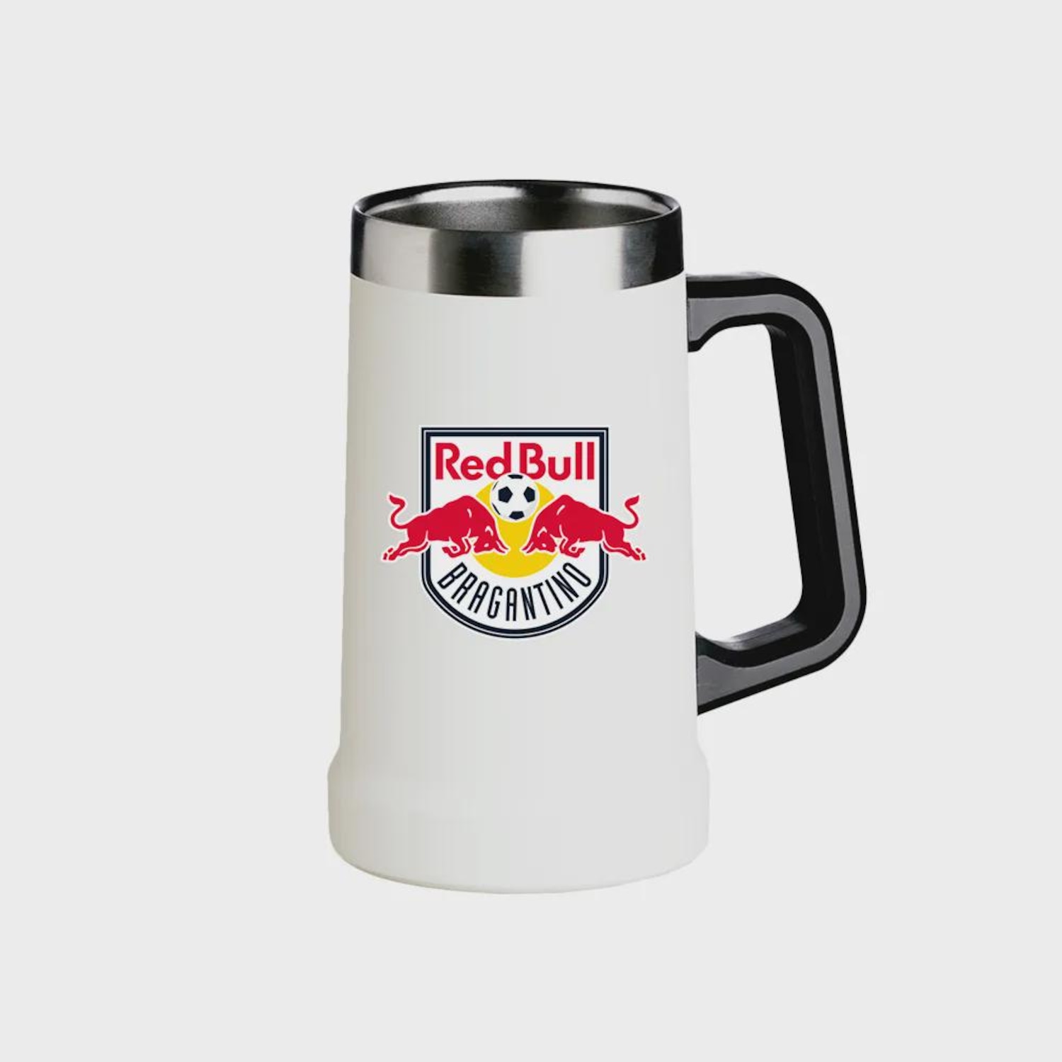 Caneca Térmica Wood Escudo Red Bull Bragantino 700ml - Foto 1