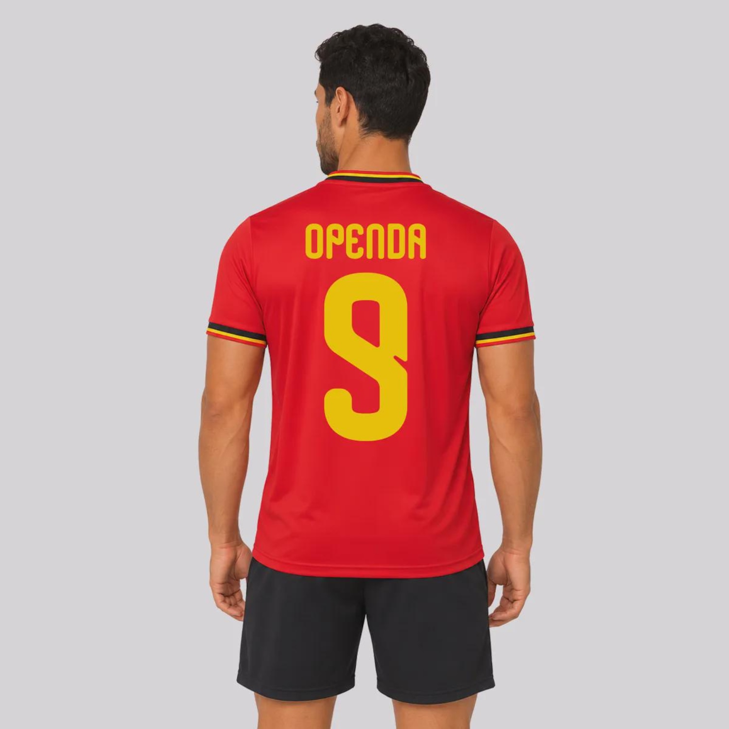 Camisa Bélgica Technique 9 Openda Masculina - Foto 1