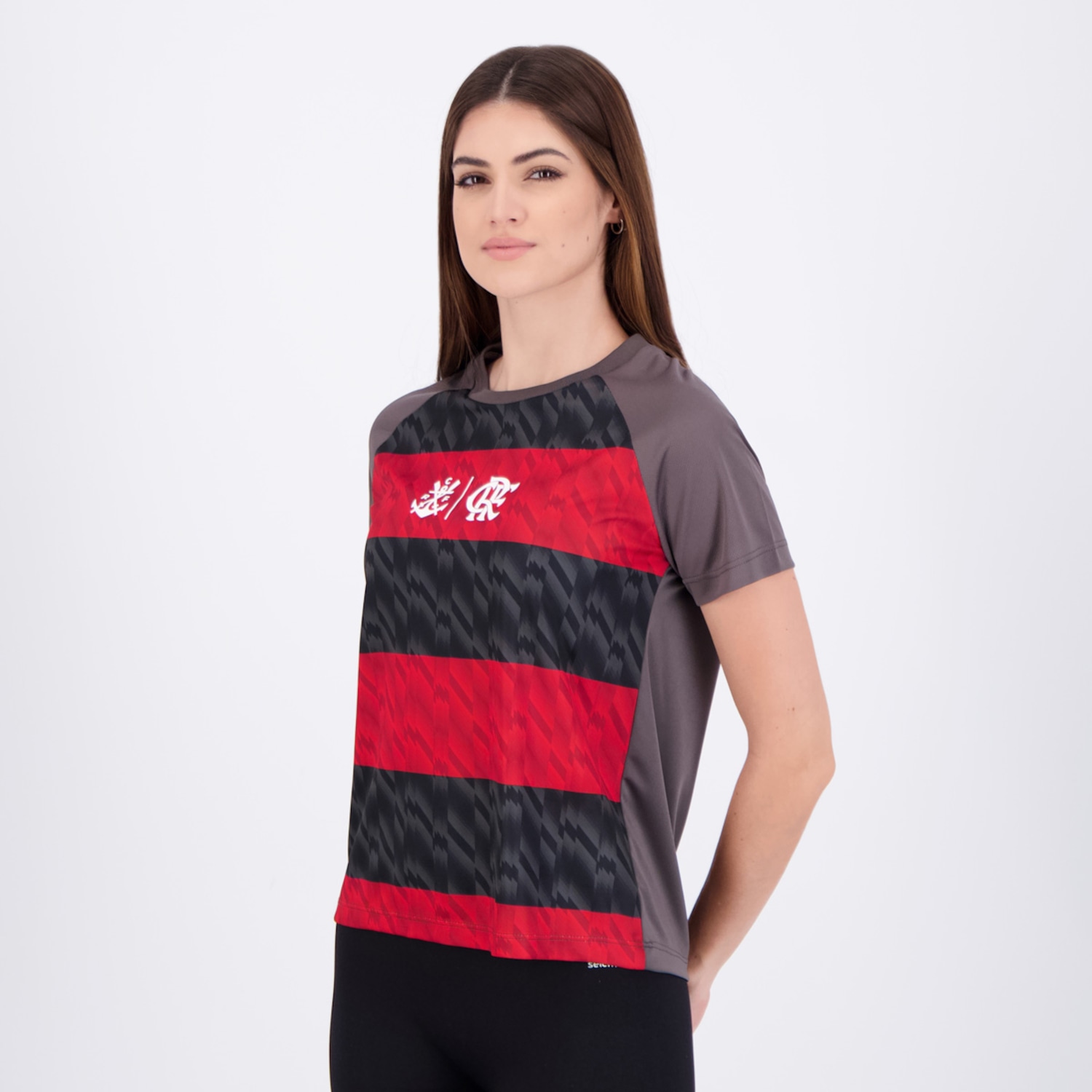 Camisa Flamengo Harmonia 9 Pedro Feminina - Foto 4