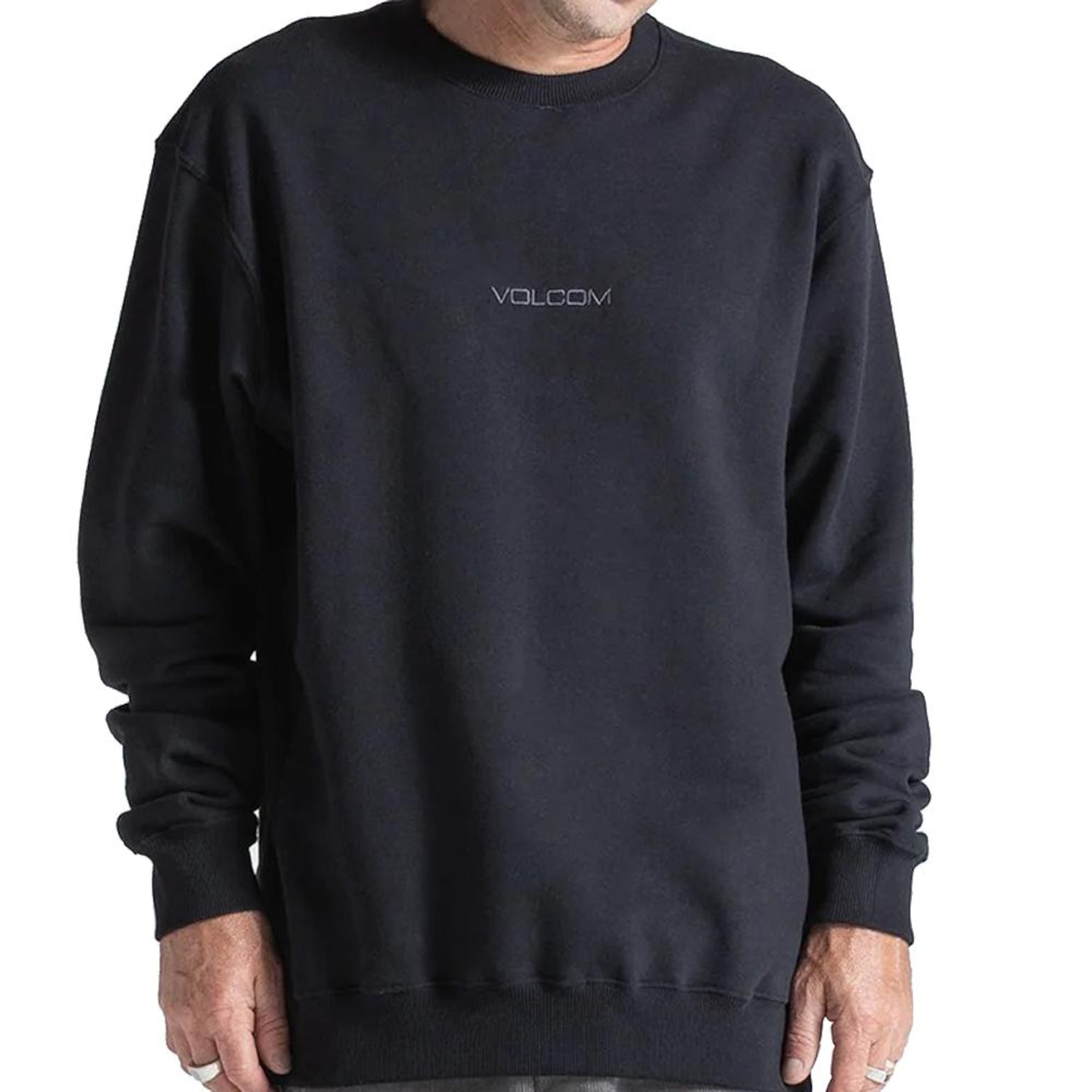 Moletom Volcom Careca Free Fall - Masculino - Foto 1