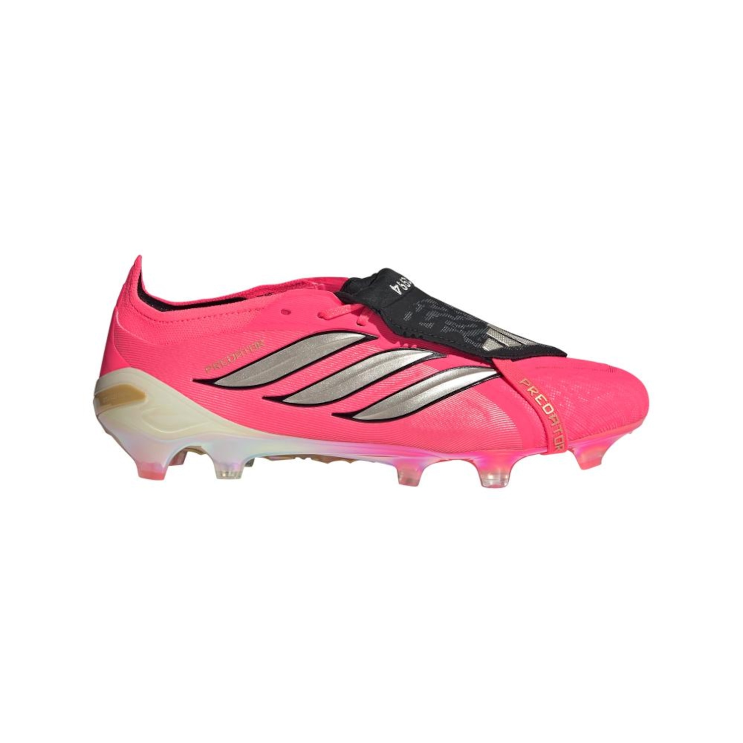 Chuteira de Campo Adulto adidas com Língua Dobrável Predator Elite - Foto 1