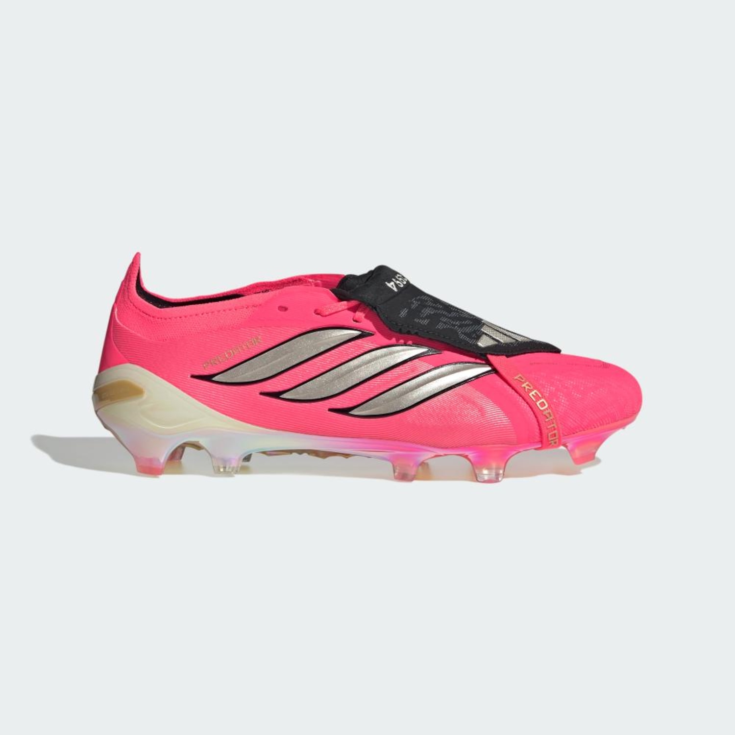 Chuteira de Campo Adulto adidas com Língua Dobrável Predator Elite - Foto 2
