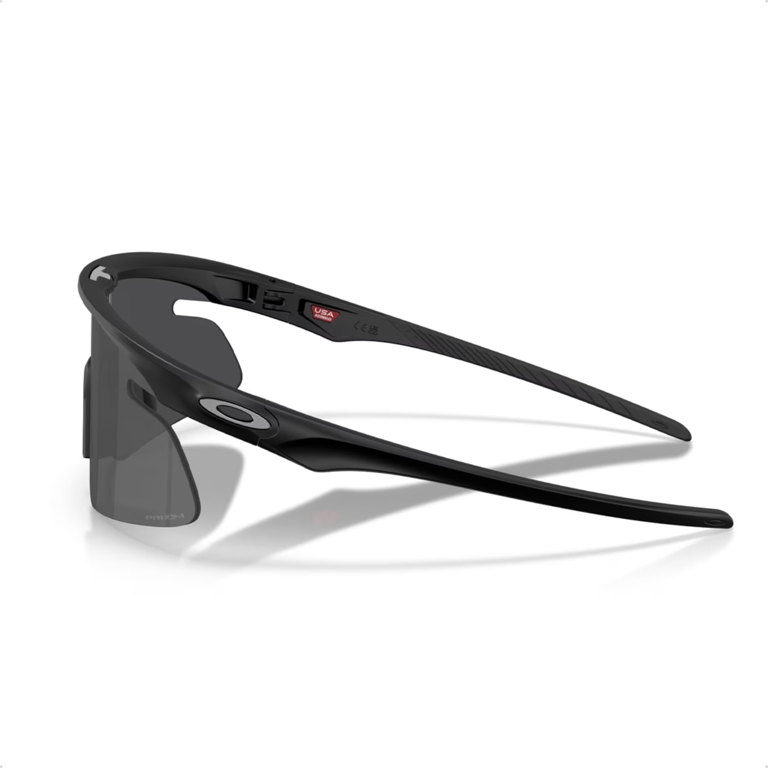 Óculos de Sol Unissex Oakley RSLV Lite Prizm Black - Foto 4