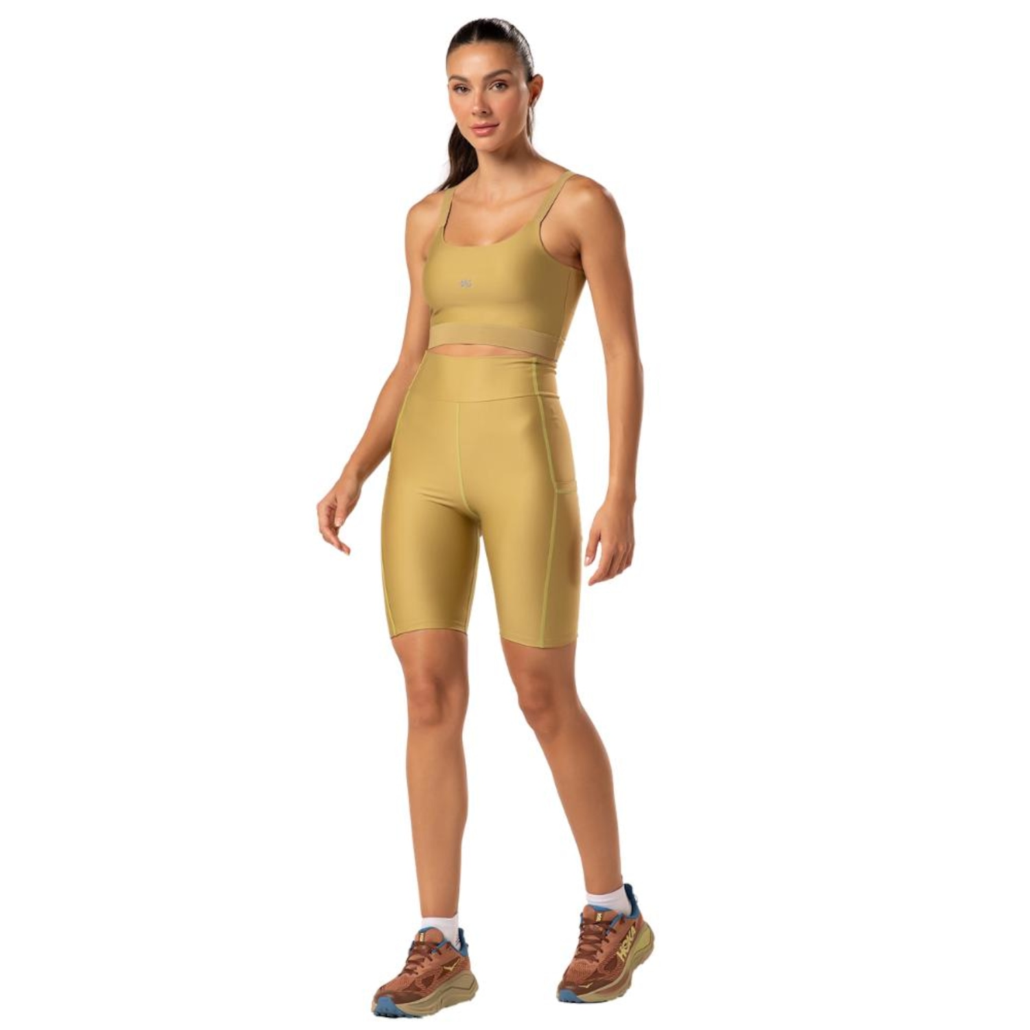Bermuda Feminina Keep Fitty com Bolsos Laterais - Foto 2