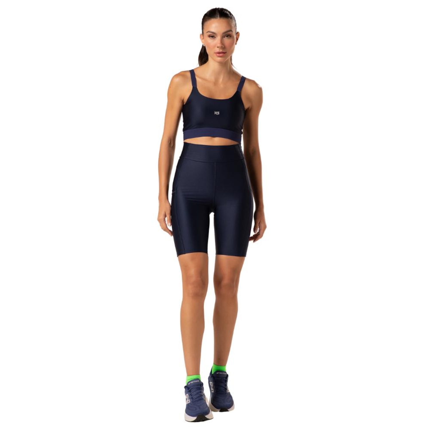 Bermuda Feminina Keep Fitty com Bolsos Laterais - Foto 1