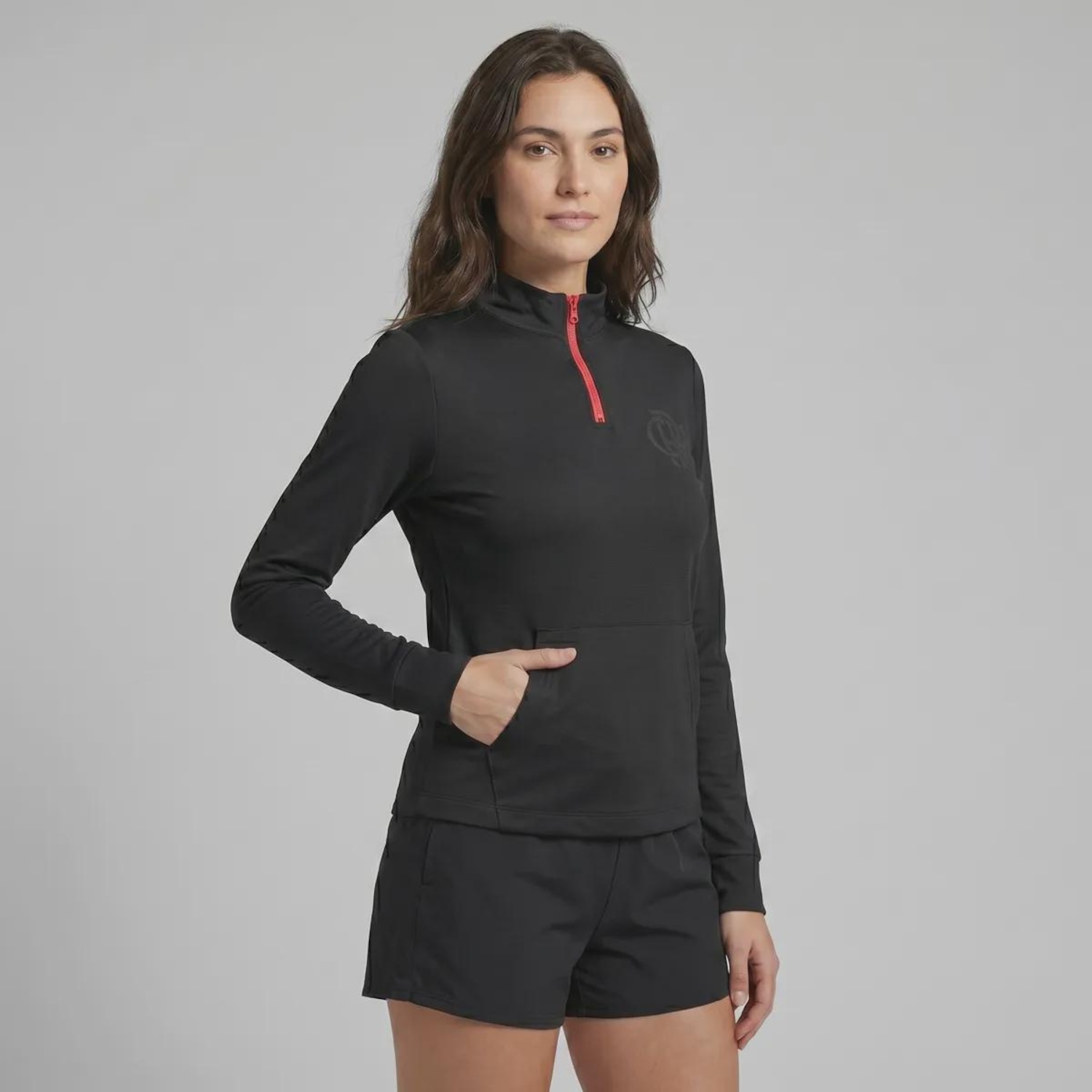 Jaqueta Futfanatics Flamengo Tato Feminina - Foto 2