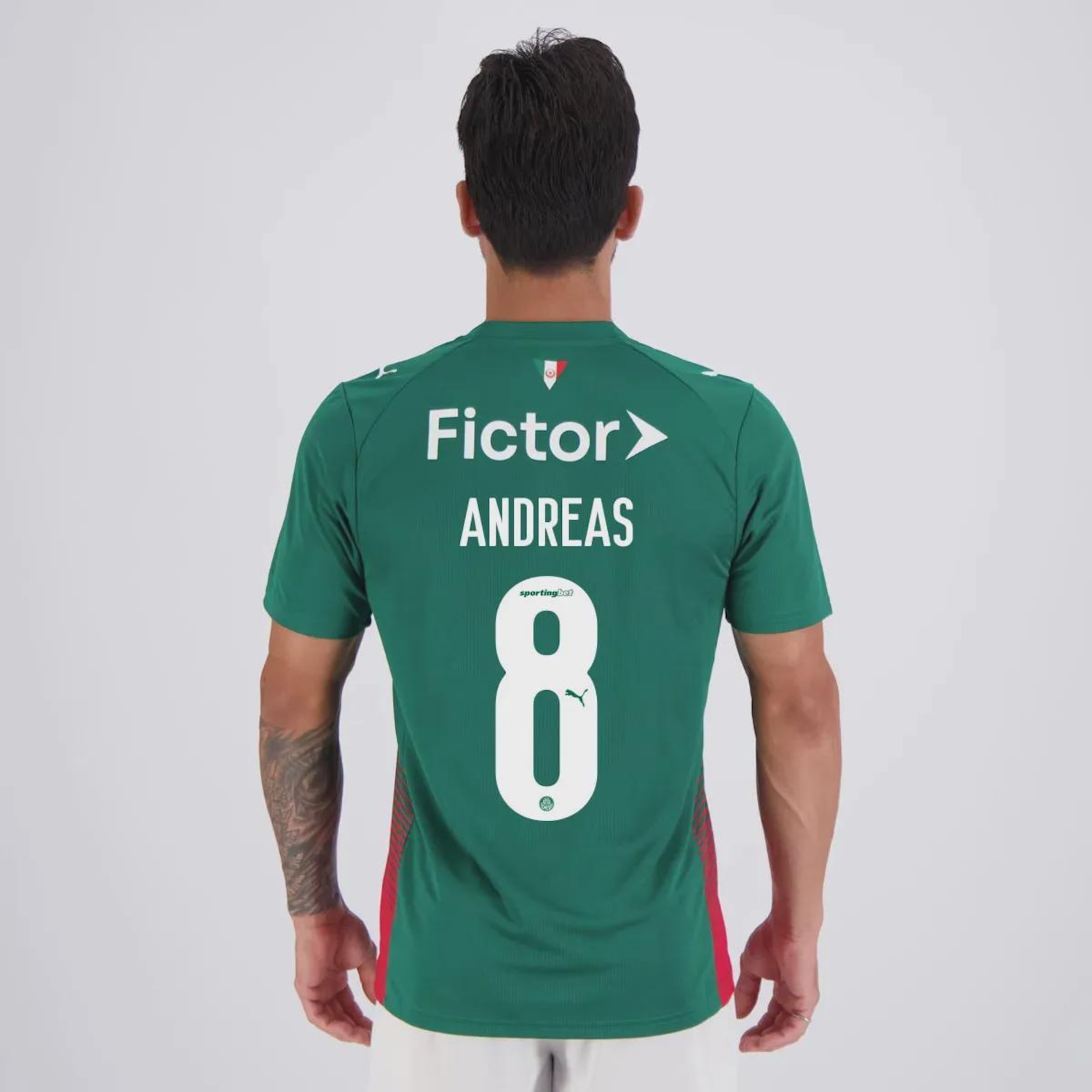 Camisa Palmeiras I 2026 8 Andreas Puma Masculina - Foto 1